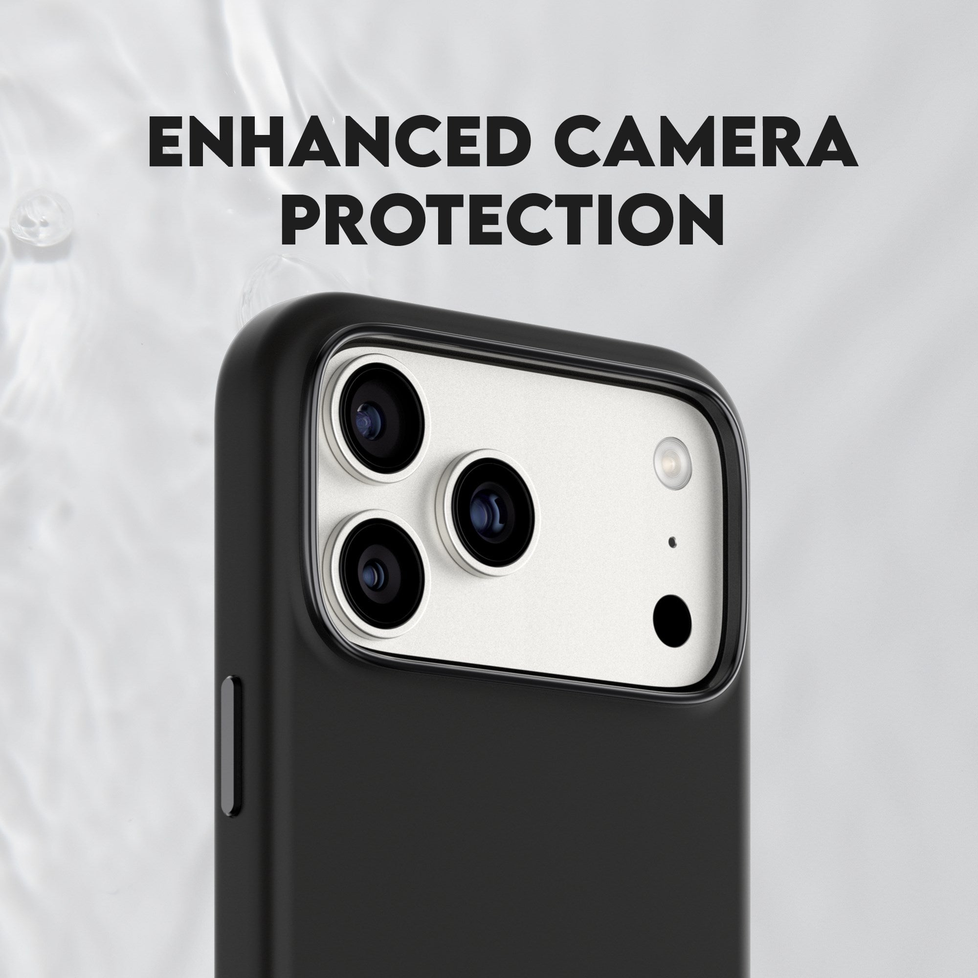 CARE by PanzerGlass® Feature FLOW Case Schwarz m. MagSafe iPhone 17 Pro Max